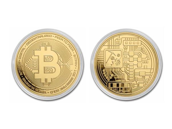 虛擬貨幣系列-比特幣金章1盎司