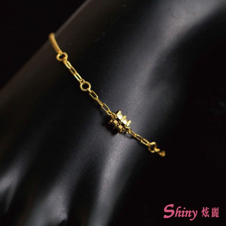 5G黃金小蠻腰手鍊 0.94錢