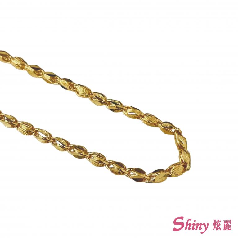 黃金柱鍊項鍊 4.80錢 48CM