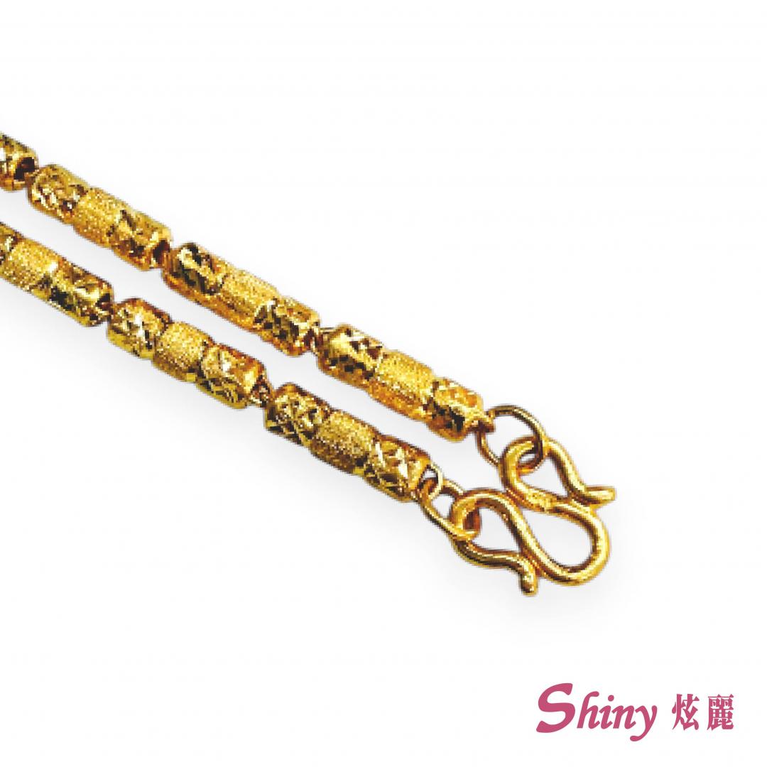 黃金金管項鍊 7.67錢 60CM