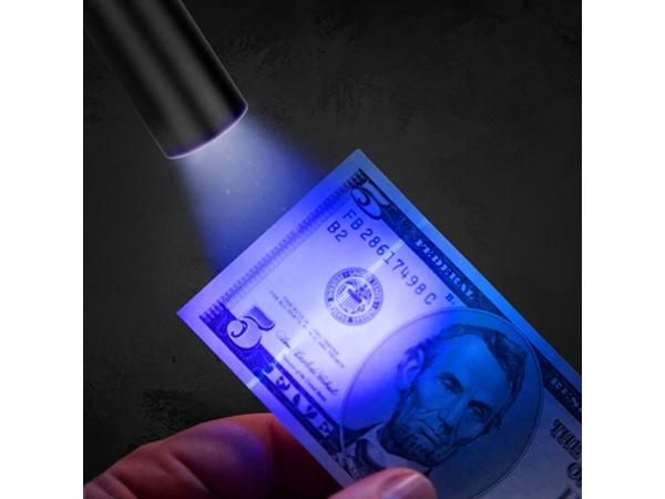 日耳曼鑄幣廠強光紫外線手電筒