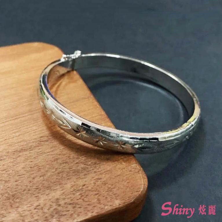 PT900白金手環 5.54錢 寬6.5mm 直徑53mm