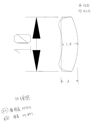 訂製半圓銀條