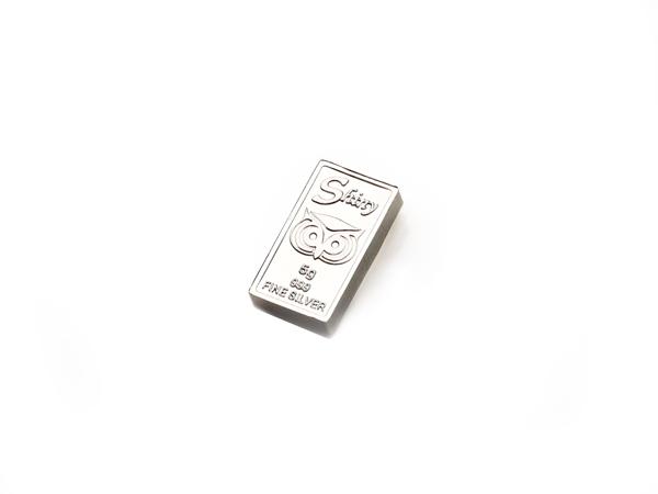 炫麗咕咕招財銀條5克（.999）