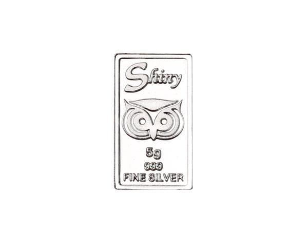炫麗咕咕招財銀條5克（.999）