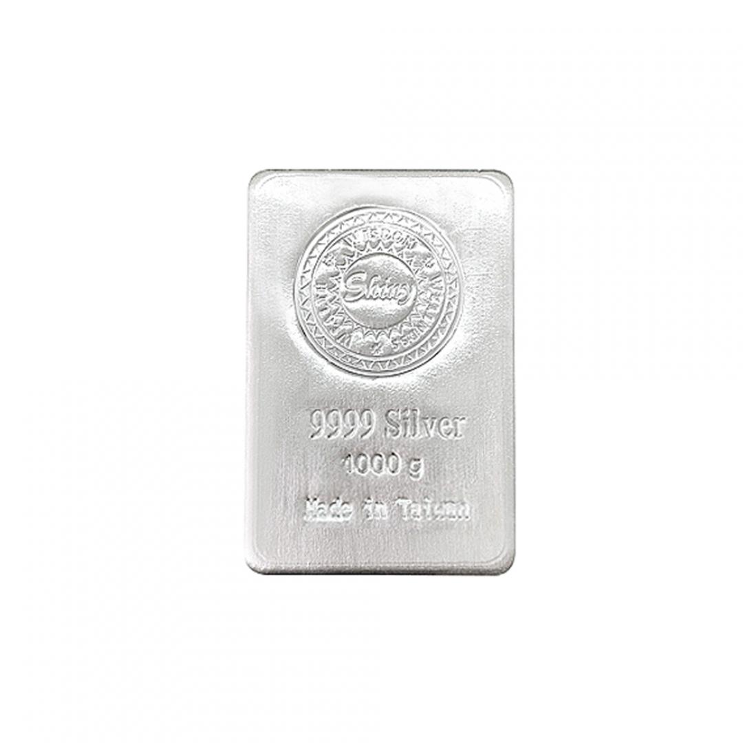 炫麗銀磚1公斤平裝版（.9999）