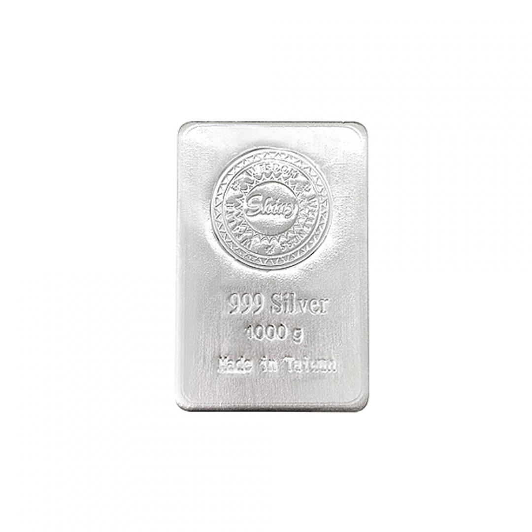 炫麗銀磚1公斤平裝版（.999）