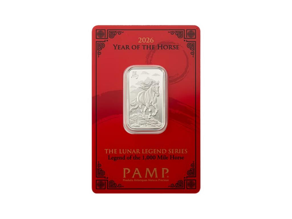 2026PAMP生肖馬年銀條10克