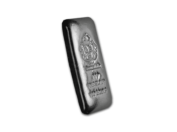 Scottsdale獅王銀條100克(澆鑄版)