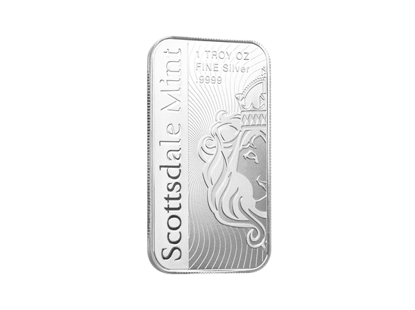 Scottsdale獅王漩渦銀條1盎司