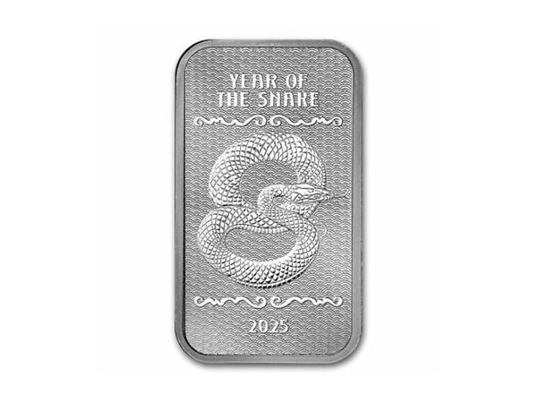 2025美國生肖蛇年銀條1盎司(系列II)