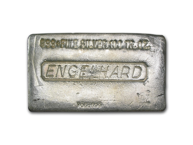 美國EngelHard銀磚100盎司