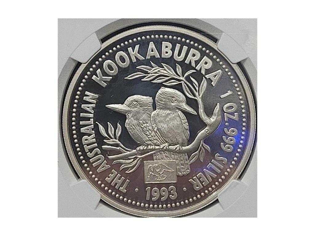 1993澳洲笑鴗鳥銀幣1盎司