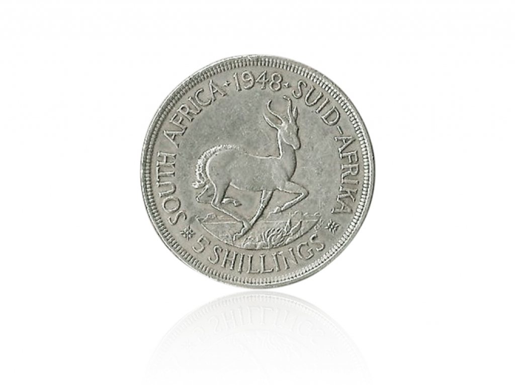 1948南非銀幣5先令