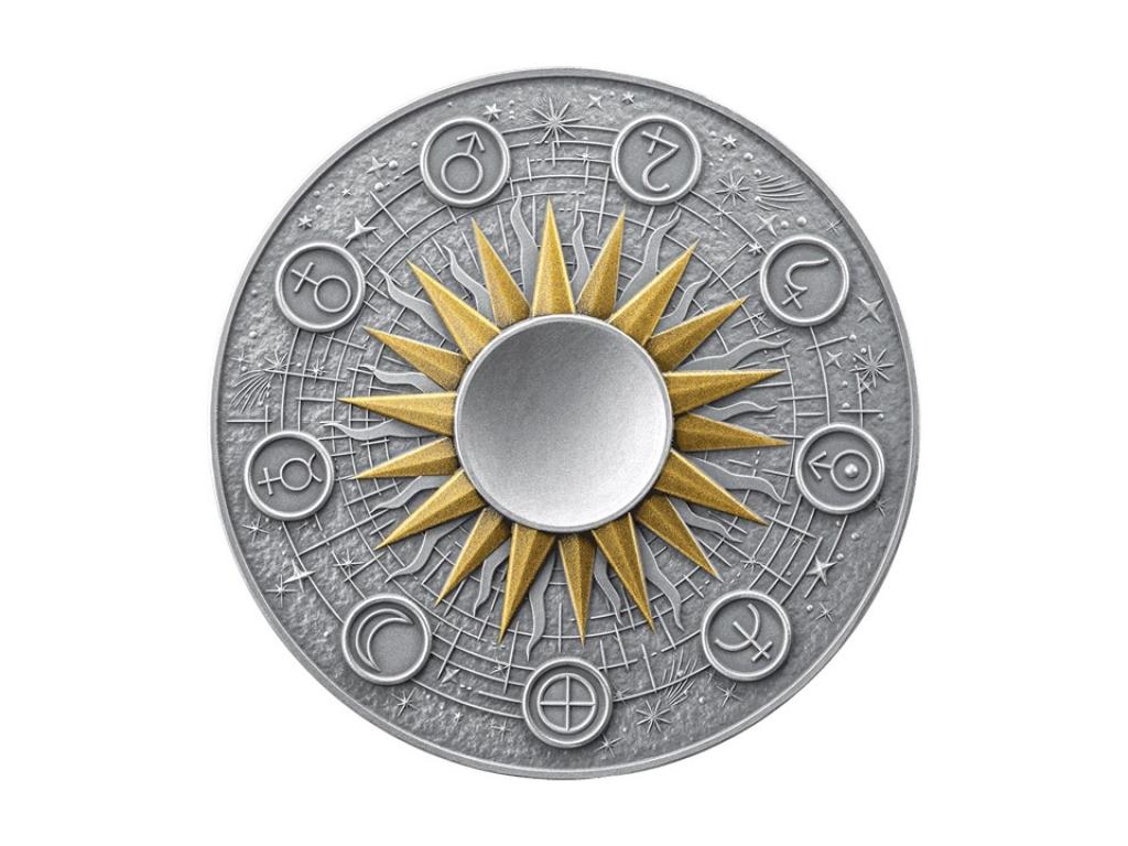 2025迦納太陽系銀幣2盎司