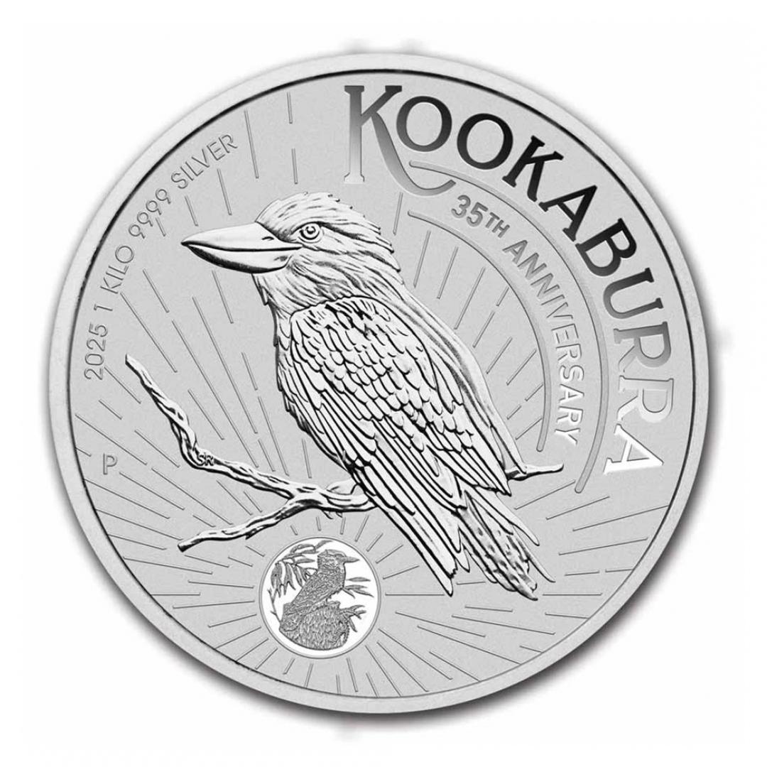 2025澳洲笑鴗鳥銀幣1公斤