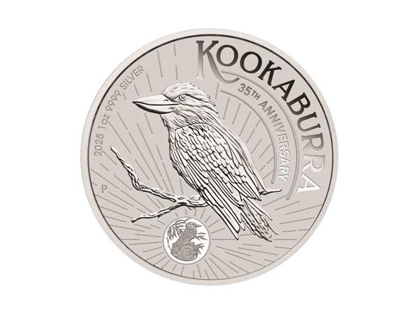 2025澳洲笑鴗鳥銀幣1盎司