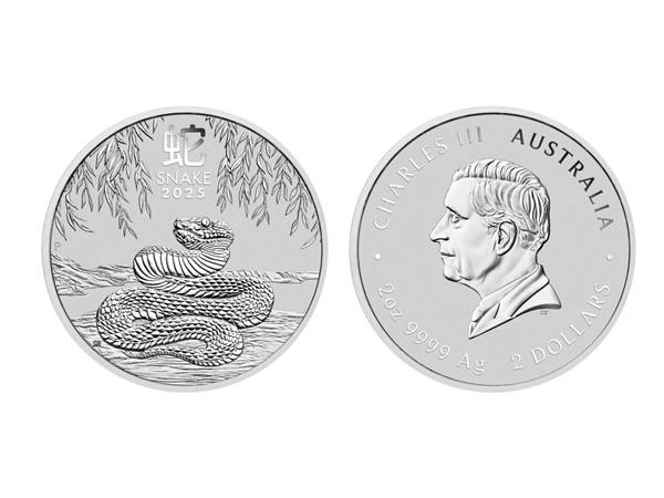 2025澳洲生肖蛇年銀幣2盎司(系列III)