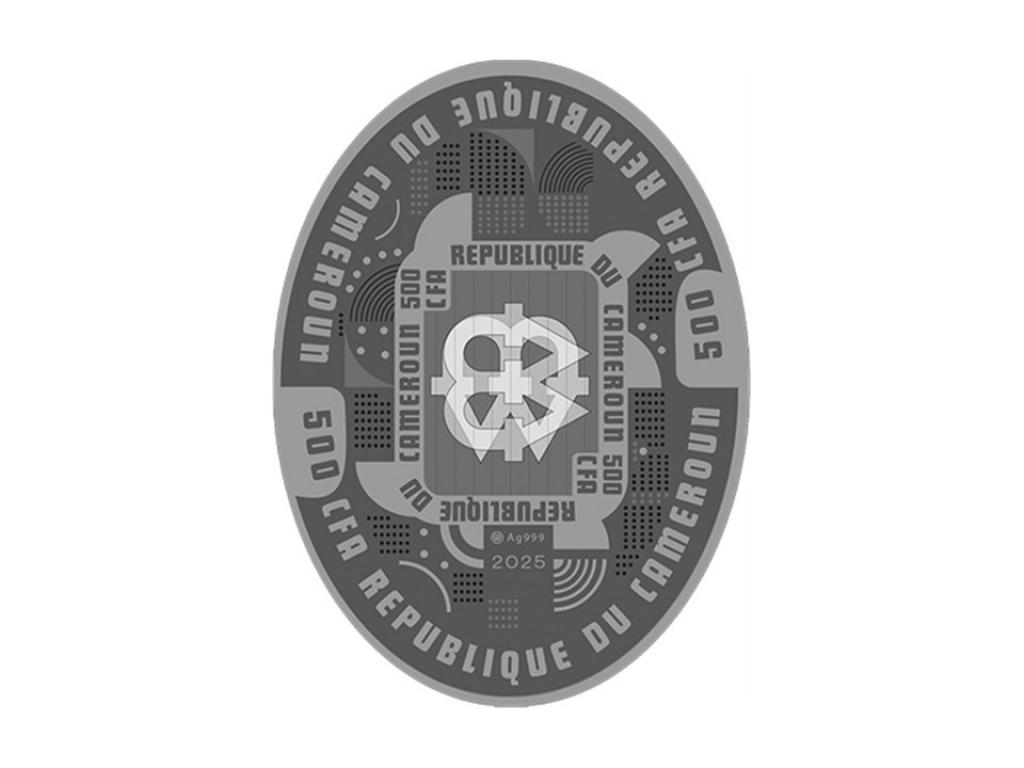 2025喀麥隆霸王龍銀幣