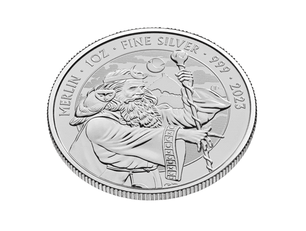 2023英國傳說-魔法師梅林銀幣1盎司