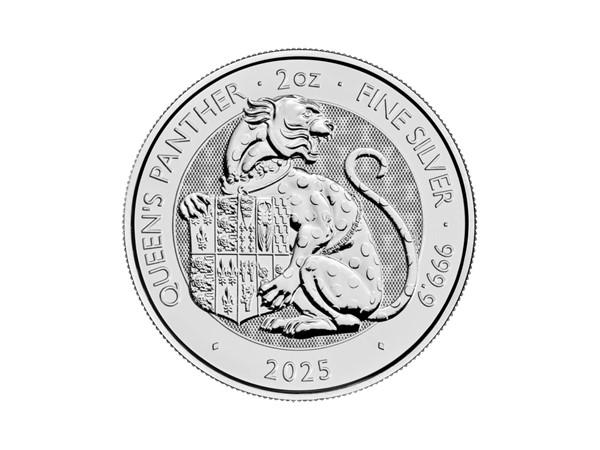 2025英都鐸獸女王的黑豹銀幣2盎司