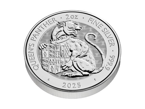 2025英都鐸獸女王的黑豹銀幣2盎司