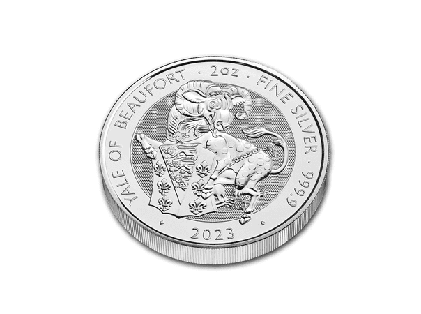 2023英都鐸獸蒲福氏羊角獸銀幣2盎司