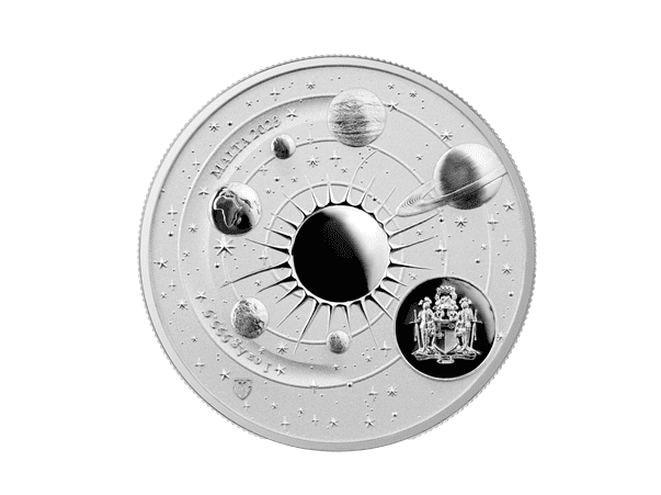 2023馬爾他天文學家哥白尼銀幣1盎司