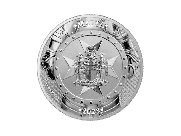 2023昔日的馬爾他騎士銀幣1盎司