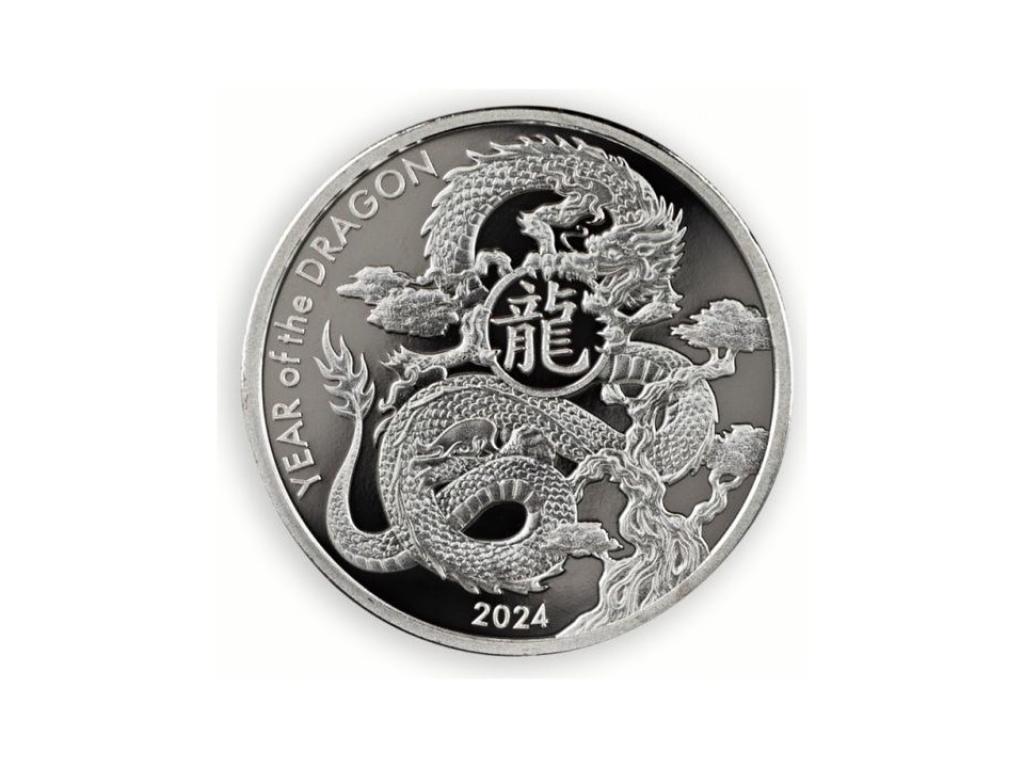 2024 Asahi旭日龍年銀章1盎司