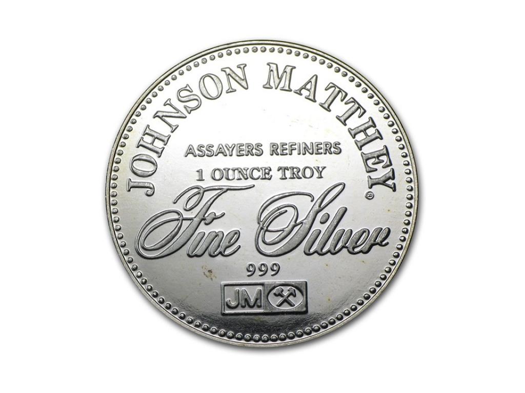 Johnson Matthey陪審團銀章1盎司