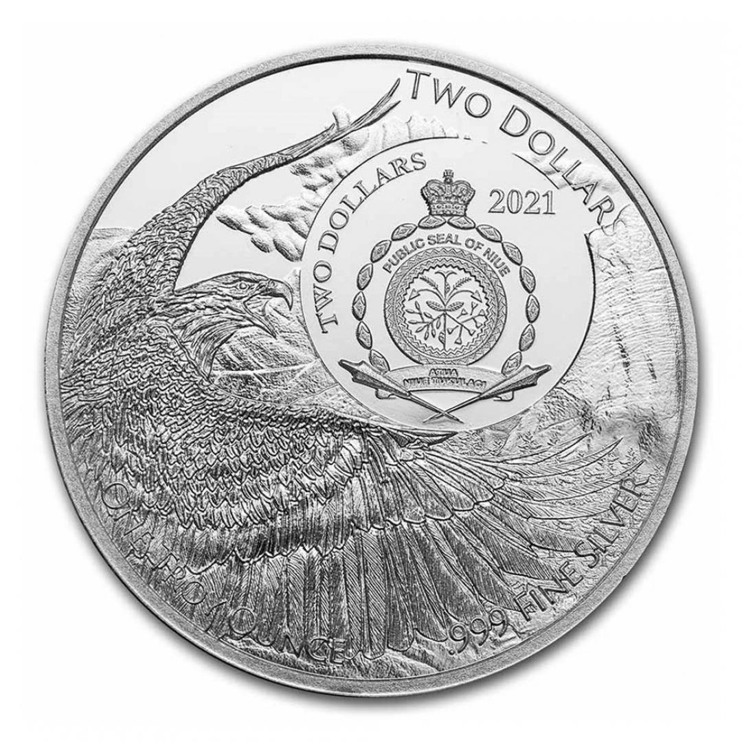 2021紐埃PCGS35週年紀念銀幣1盎司