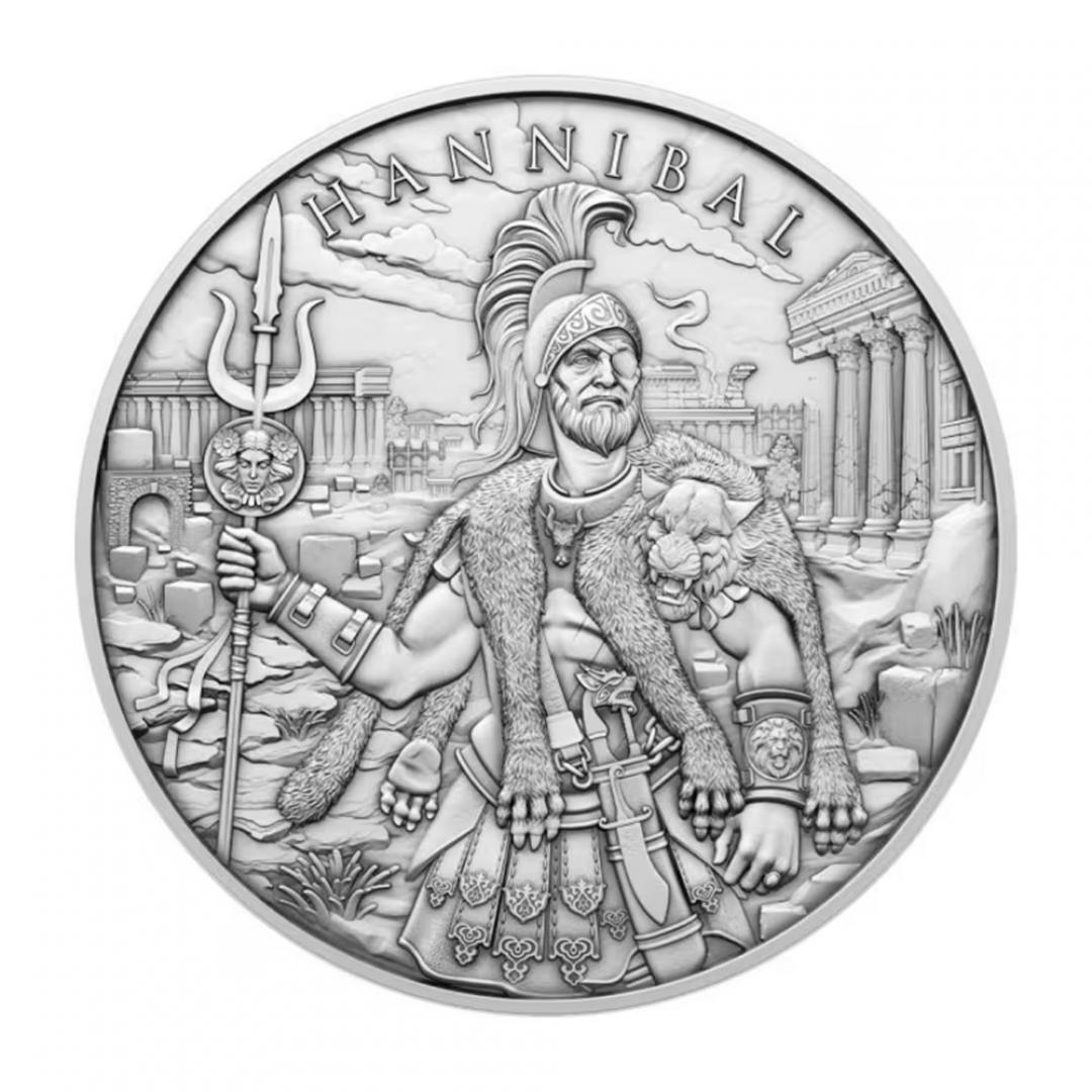 傳奇勇士系列 - 漢尼拔銀章1盎司
