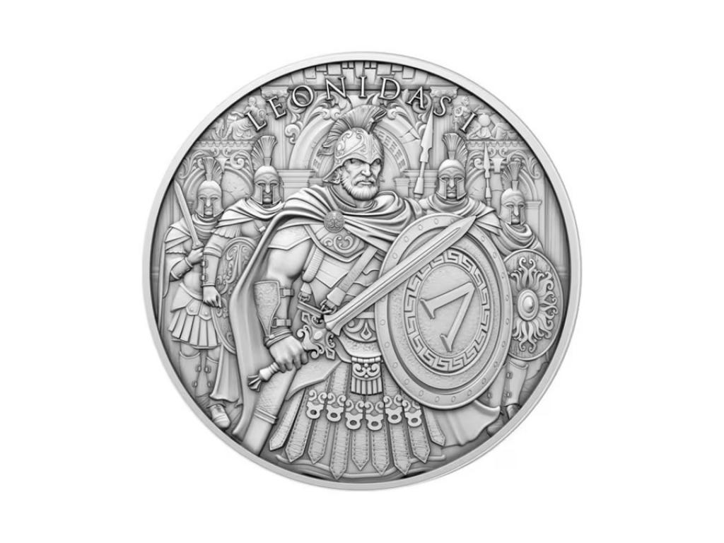 傳奇勇士系列:列奧尼達斯銀章1盎司