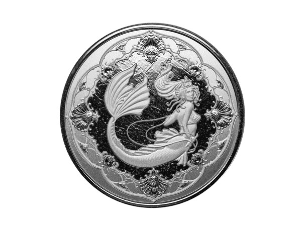 2022薩摩亞人魚公主銀幣1盎司