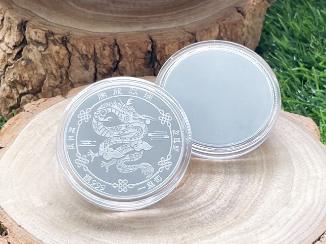 炫麗騰龍紀念銀幣1盎司