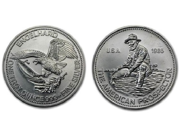 1985 EngelHard銀幣1盎司