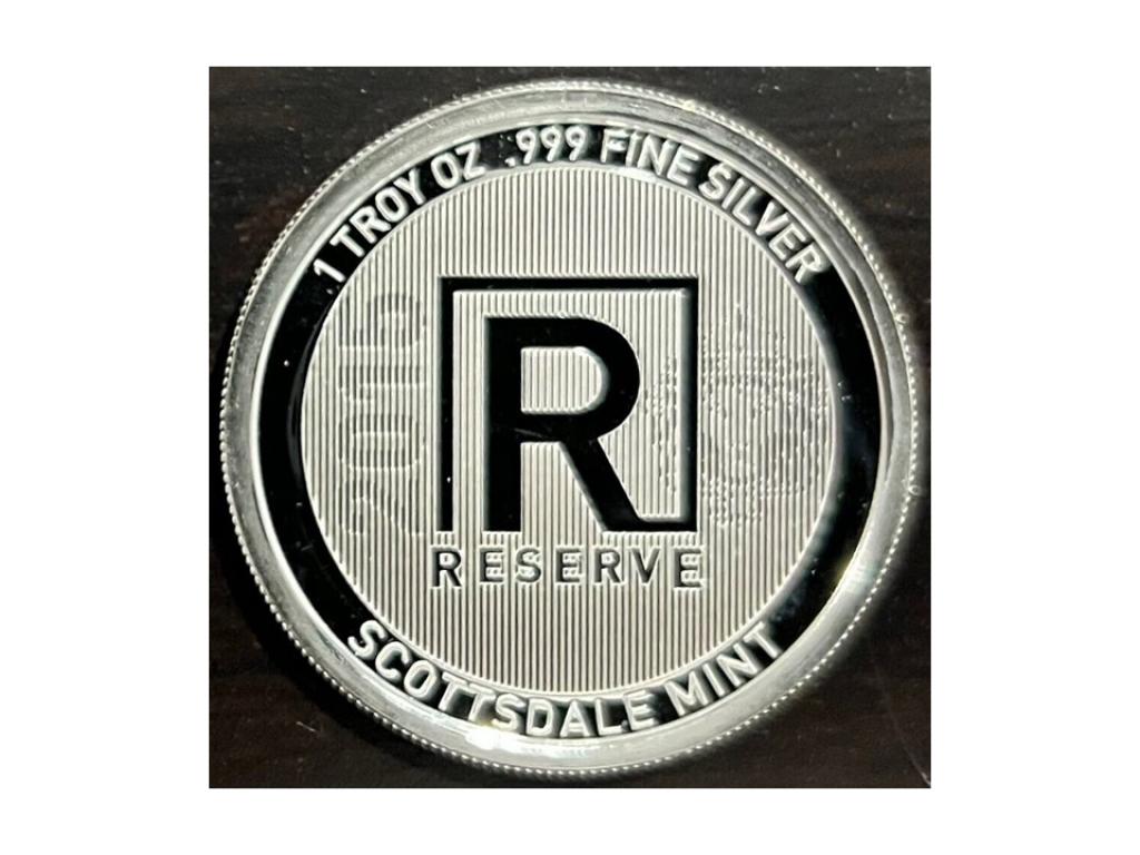 2015 Scottsdale Reserve 獅王精裝銀章1盎司