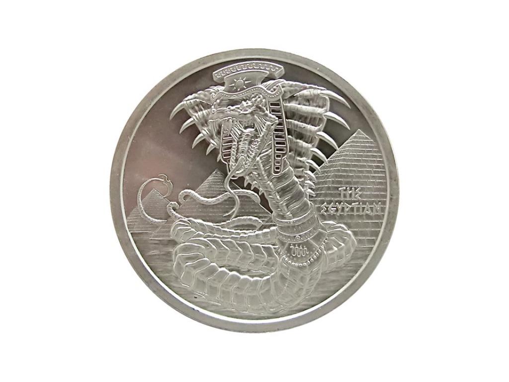 龍之世界埃及龍銀章1盎司