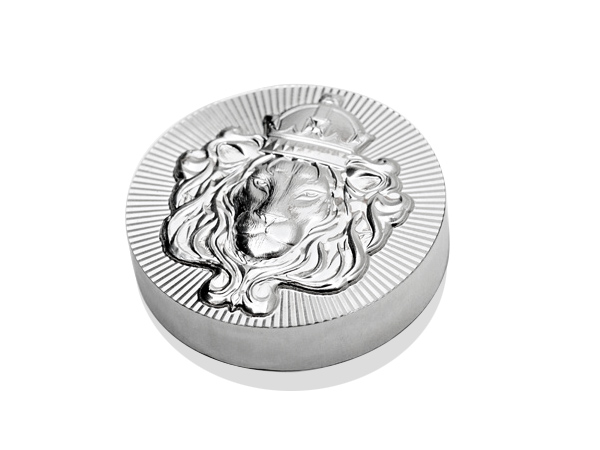 Scottsdale獅王超高浮雕銀章100克
