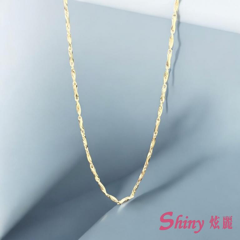 S925項鍊元寶銀鏈 42cm