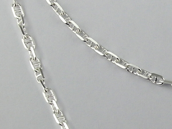 S925項鍊日字銀鏈 40cm