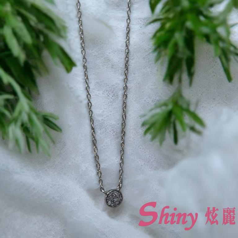 S925項鍊晶淬圓銀鏈 42cm