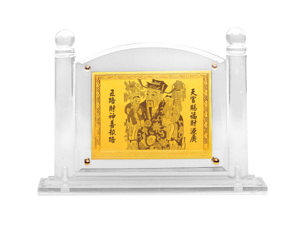 黃金神像立牌