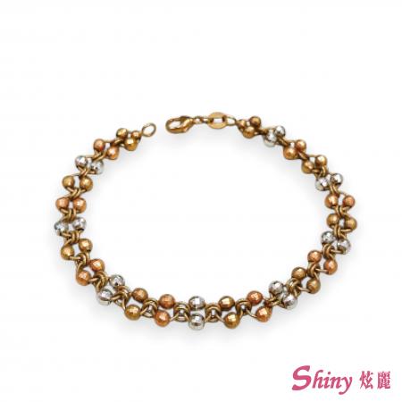 14K金義大利珠珠手鍊 2.07錢 16CM
