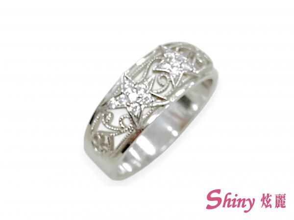 K金微光之星戒指 0.73錢 #10