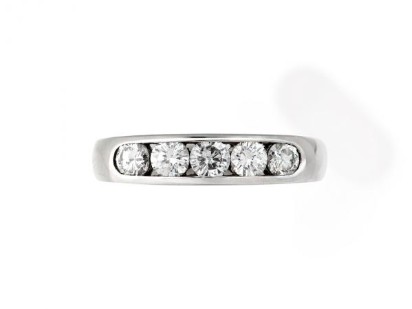 pt900白鑽戒(女) 0.50ct 0.99錢