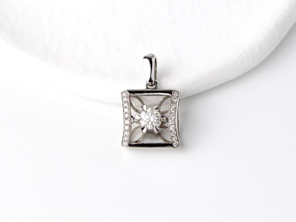 白金鑽石墜子 0.28ct/1p 0.10ct/20p