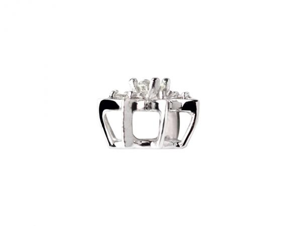 閃耀白金鑽石墜子 0.10ct/1p 0.10ct/8p