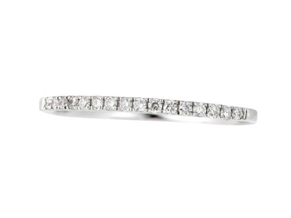 14K線戒鑽戒  16P0.1CT